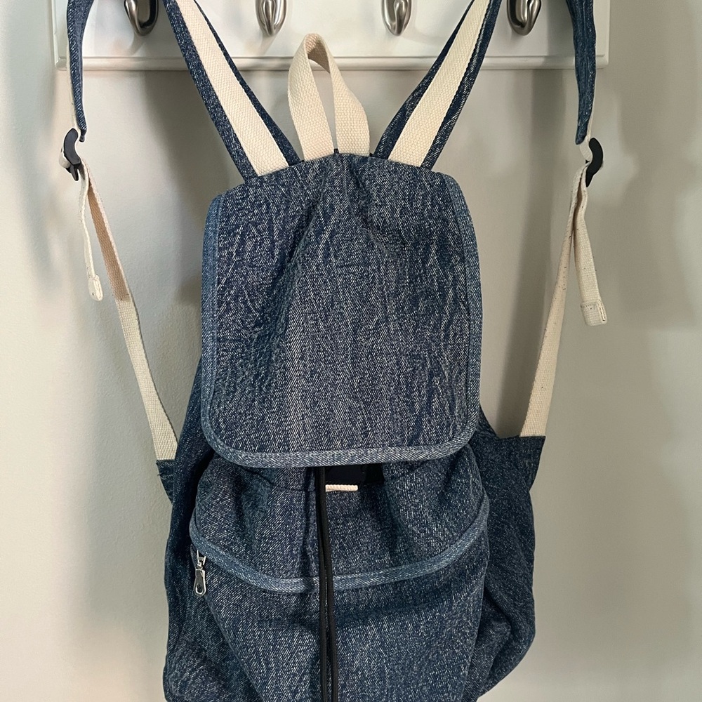 Urban Outfitters Denim Drawstring Bag